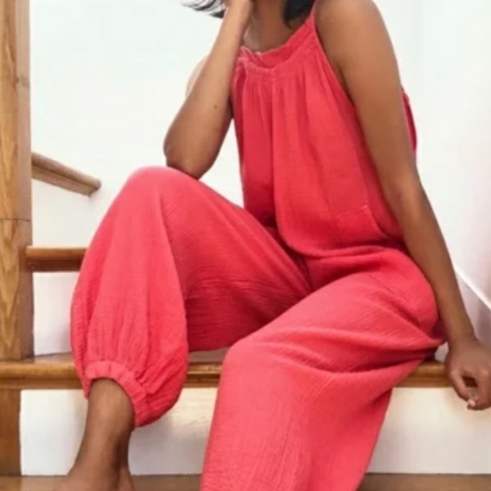 Anthropologie Saturday Sunday Abbi Jumpsuit Large